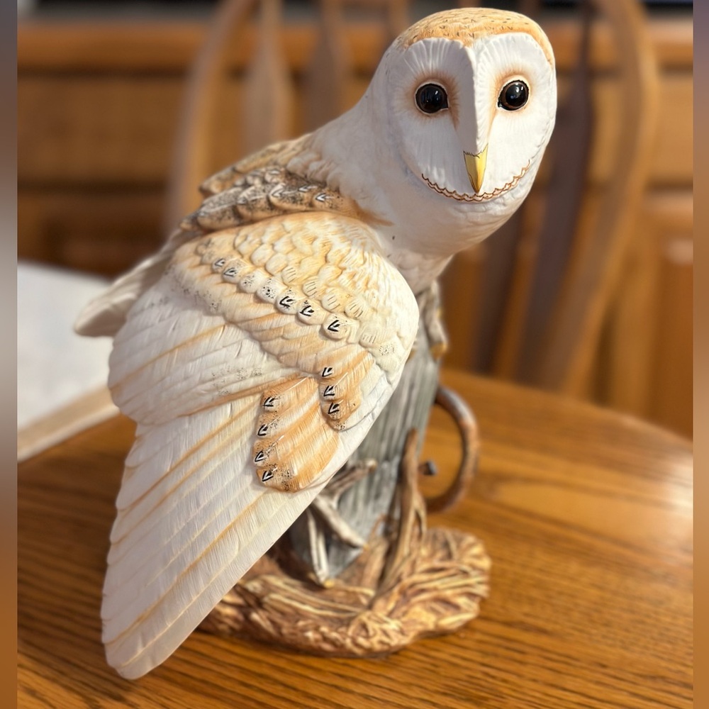 The Barn Owl The Franklin Mint 1987